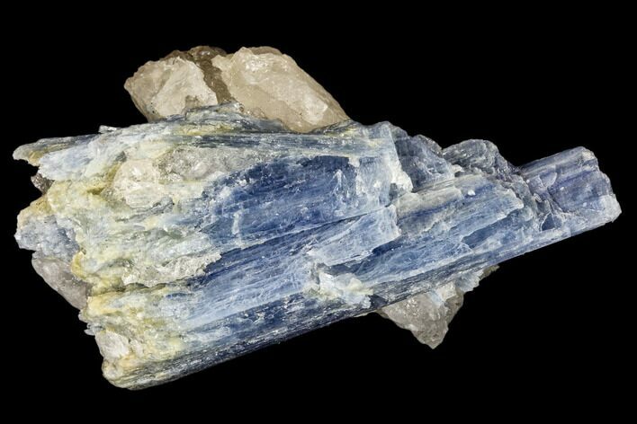 Vibrant Blue Kyanite Crystals In Quartz - Brazil #113469